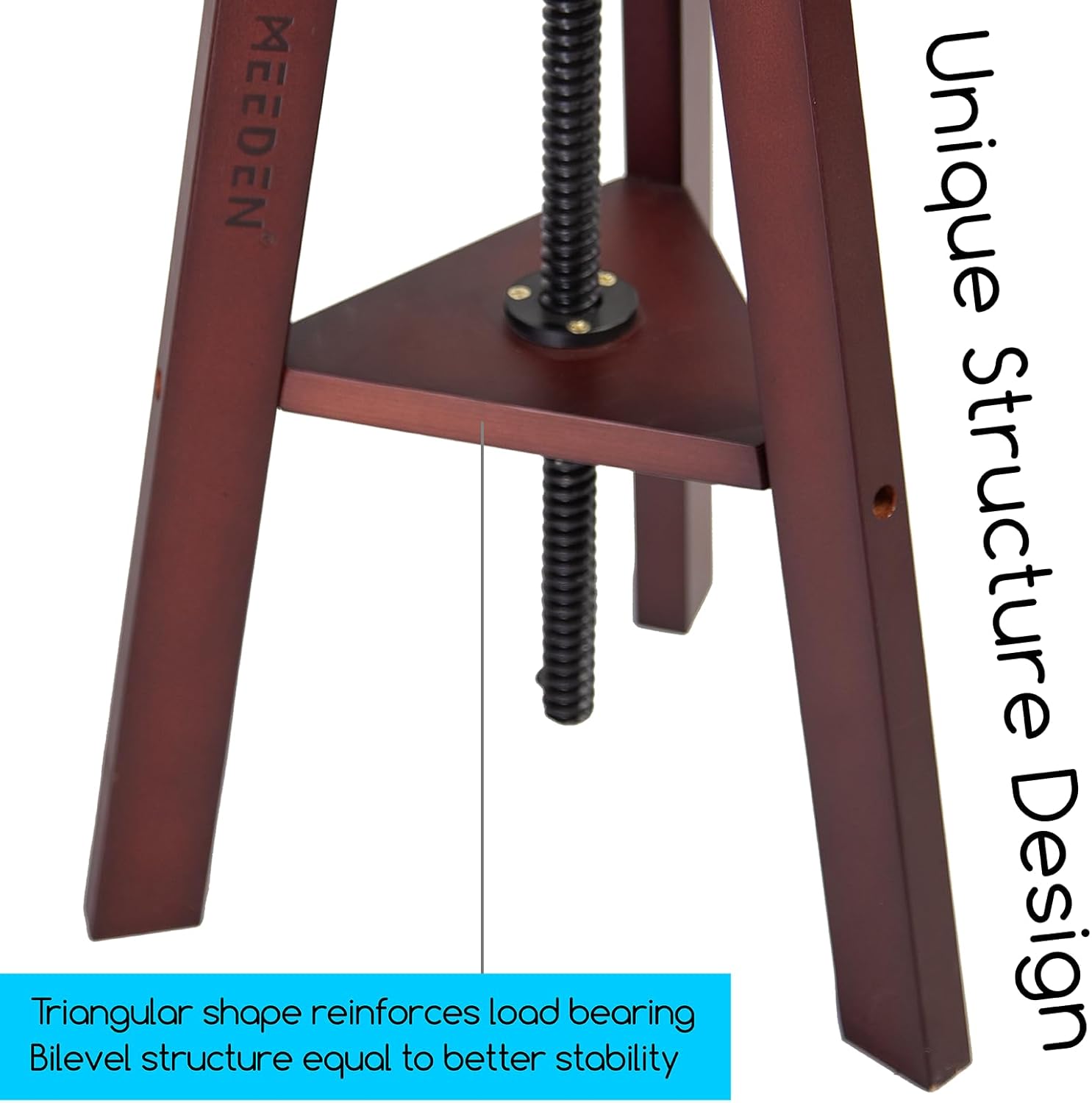 MEEDEN Extra-Large Wood Drafting Table and Wooden Drafting Stool