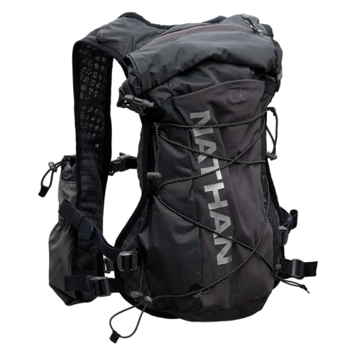 Nathan TrailMix Women's Running Vest/Hydration Pack. 12L (12 Liters) | 2L Bladder Included (2 liters). Zipper, Pockets.