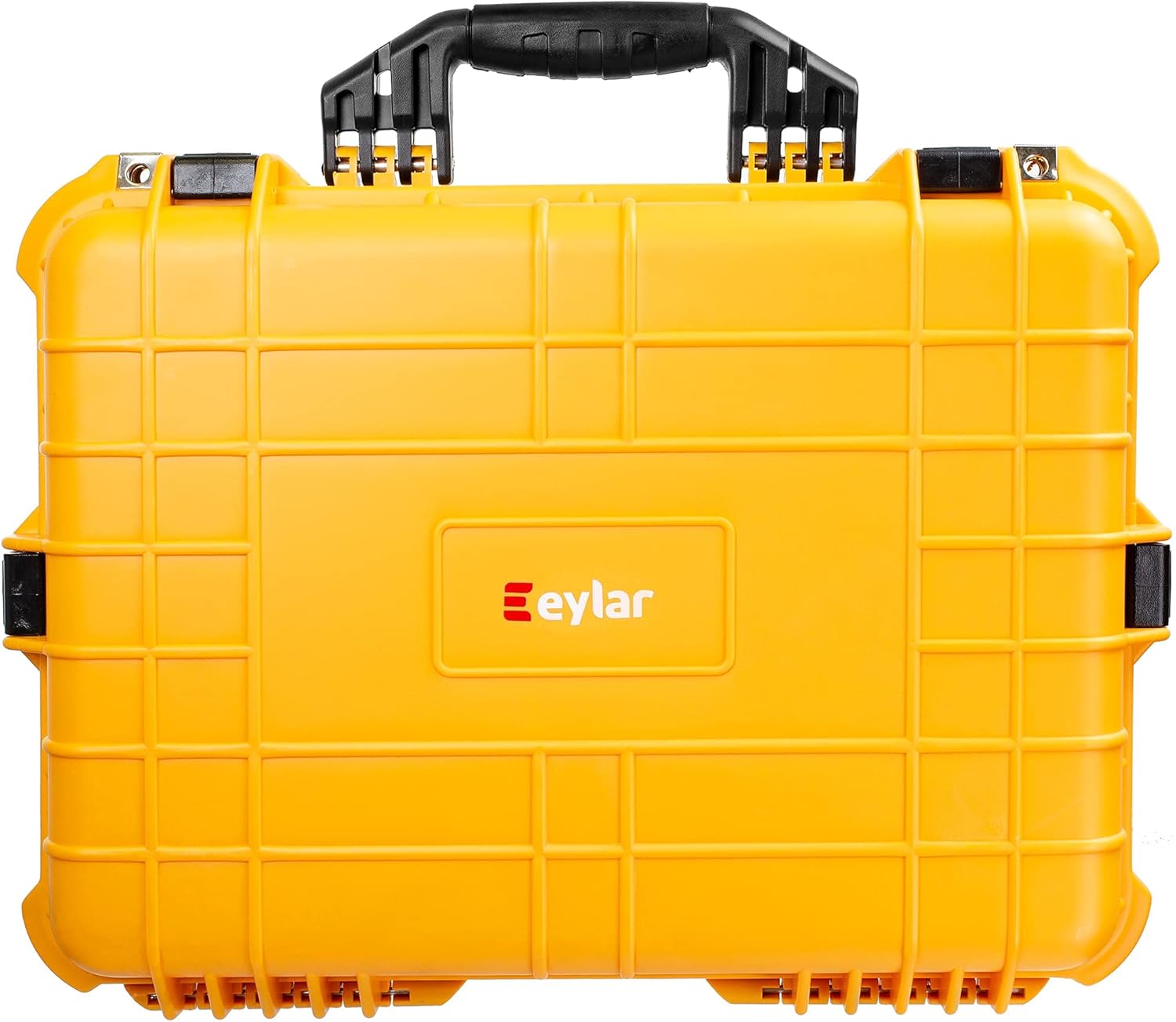 Eylar Large 20 Inch Protective Camera Case Water and Shock Proof with Foam (White)