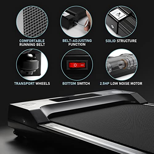 Gallelife Walking Pad, Under Desk Treadmill,Walking Pad Treadmill Desk Treadmill Installation Free with Remote Control Walking and Jogging Machine for Home/Office
