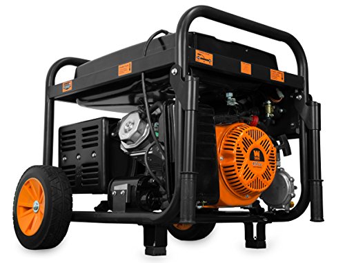 WEN 14,500-Watt 120V/240V Tri-Fuel Generator for Gas, Propane, and Natural Gas, Transfer-Switch Ready with Electric Start, Wheel Kit, and CO Watchdog (TF1450X)