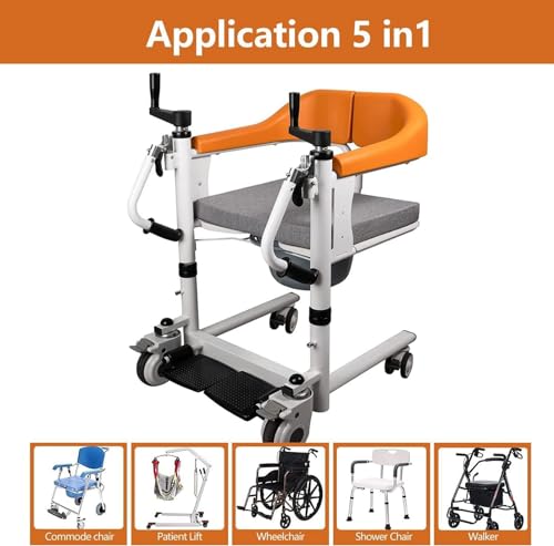 Bathroom Wheelchair,Transfer Chair,Toilet Bedside Commode,Transport Chairs For Seniors,Transfer Wheelchair,Transfer Shower Chair,Patient Transfer Chair,Rolling Shower Chairs For Disabled,264lb