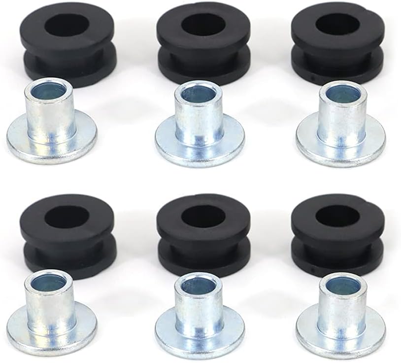 Stainless Steel (Black) Mounting Kits, Fit for YZF R6 2008 2009 2010 2011 2012 2013 2014 2015 2016, Full Sets Fairing Bolts Kits Bodywork Screws, Washers/Nuts/Fastenings/Clips/Grommets