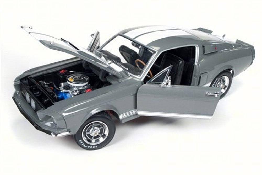 1967 Ford Shelby Mustang Gt-350 Medium Gray Metallic 50th Anniversary Limited Edition to 1002pc 1/18