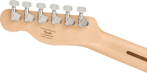Squier Affinity Series Telecaster Electric Guitar, with 2-Year Warranty, Butterscotch Blonde, Maple Fingerboard, Left-Handed