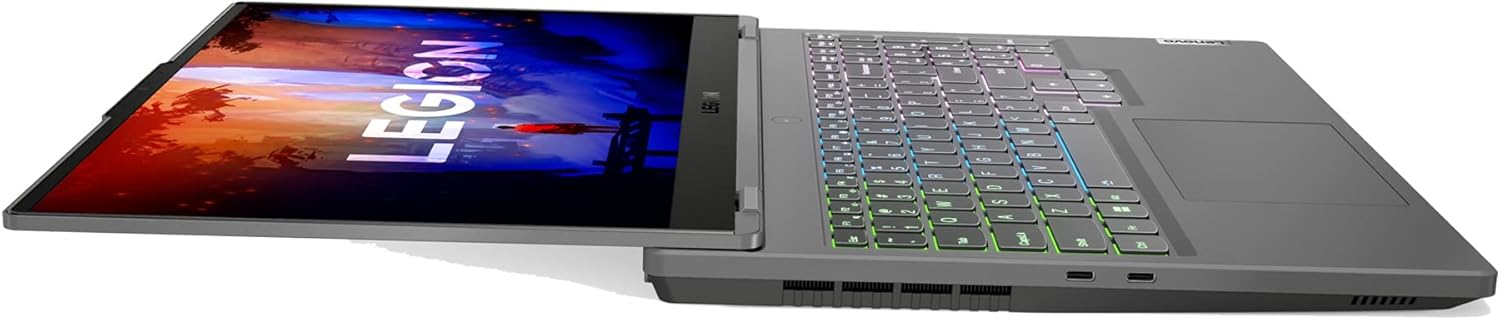 Lenovo Legion 5 Gaming Laptop (15.6" FHD IPS 165Hz, 32GB DDR5 RAM, 1TB PCIe SSD, GeForce RTX 3060, Intel Core i5 (> i7-11800H)) 4-Zone RGB Backlit KB, WiFi 6E, IST Cable, Win 11 Home, Gary