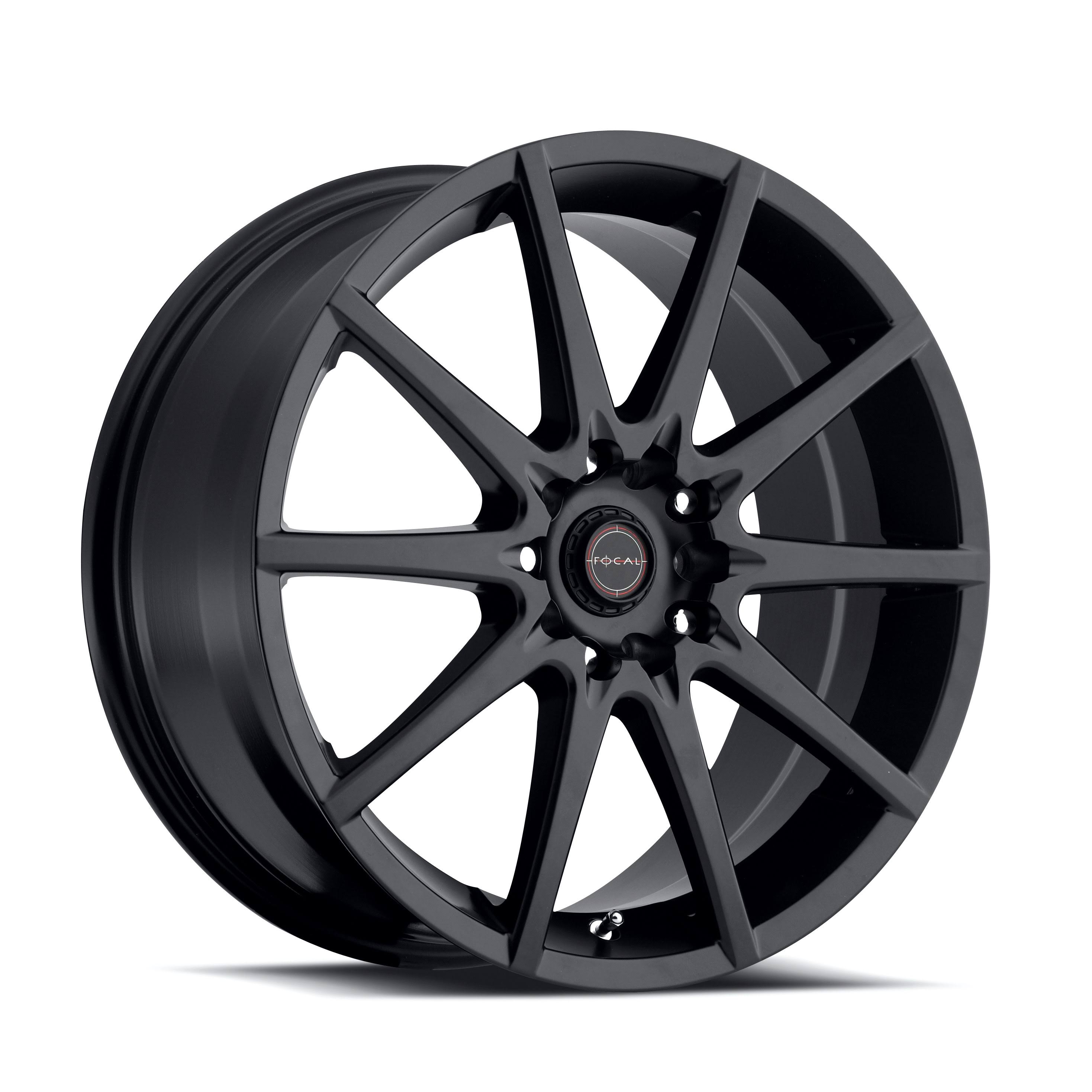 Focal Wheels 428sb F-04. 16 inch Black Rims