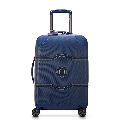 DELSEY PARIS Chatelet Air 2.0 Hardside Luggage with Spinner Wheels, Angora, Checked-Large 28 Inch