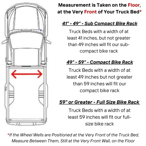 Truck Bed - All-Aluminum Truck Bed 2 Bike Rack Full Size Trucks- Holds 2 Standard Bikes - Effort-Free Installation Ideas