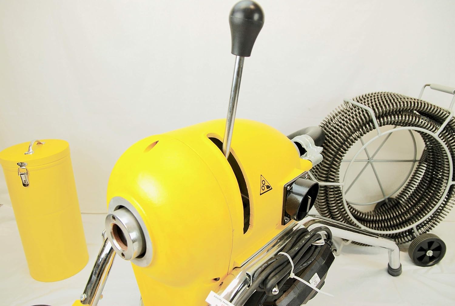 Package Deal BLUEROCK Tools SDS200 2" - 8" Sectional Pipe Drain Cleaning Machine Snake Cleaner