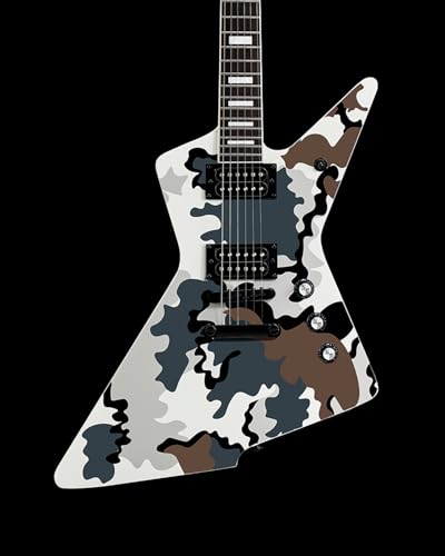 WestCreek Revenge Solid Body Electric Guitar, Heavy Metal Guitar, Right Handed, Heavy Metal Pickups, Rounded End Jumbo Frets, Bone nut, Rosewood Fretboard, Mahogany Body (Blue Yellow Gradient)