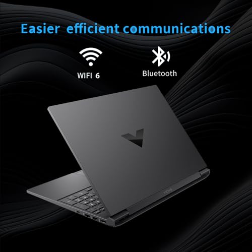 HP Victus 15.6 Ryzen 5 Gaming Laptop, 15.6 FHD 144Hz, Ryzen 5 7535HS (Beats Intel i5-13420H), AMD Radeon RX 6550M (Beats Nvidia GeForce RTX 3050), 16GB DDR5 RAM, 1TB SSD, Backlit KB, Windows 11 Home