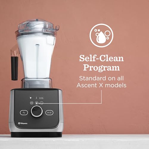 Vitamix Ascent X4 Blender, Professional-Grade, 5 Preset Blending Programs, 48-ounce Container, Self-Cleaning, Brushed Stainless