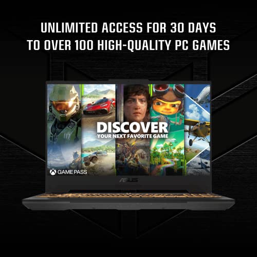 ASUS TUF Gaming A15 (2022) Gaming Laptop, 15.6" 300Hz FHD Display, AMD Ryzen 7 6800H CPU, GeForce RTX 3060 GPU, 16GB DDR5 RAM, 512GB PCIe SSD, Wi-Fi 6, Windows 11 Home, Mecha Gray, FA507RM-ES73