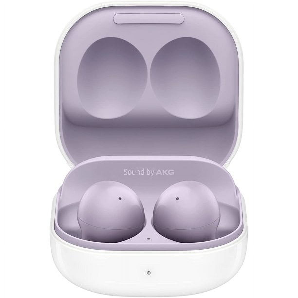 SAMSUNG Galaxy Buds2 True Wireless Earbud Headphones, Lavender - Compact and Light Design, Active Noise Cancellation, Intelligent Clear Call, Well Balanced Sound, ANC Available, Bluetooth v5.2
