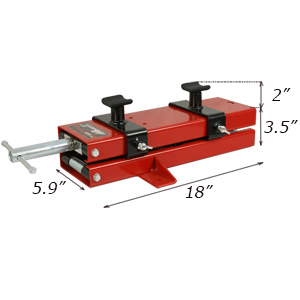 Motorcycle Center Scissor Lift Jack Hoist Stand Bikes ATVs Scooter Crank Stand, 1100 LB Load Capacity