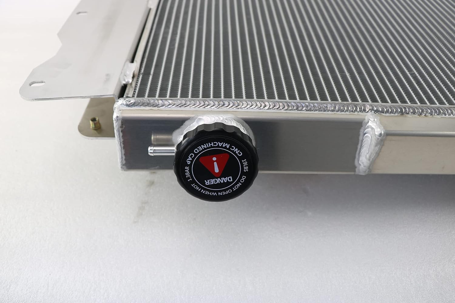 CoolingCare Radiator for 1987-2006 Jeep Wrangler YJ TJ Unlimited, All Aluminum 3 Row Core Radiador