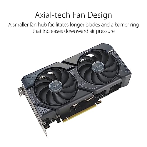 ASUS The SFF-Ready Prime GeForce RTX™ 5060 8GB GDDR7 OC Edition Graphics Card (PCIe® 5.0, 8GB GDDR7, HDMI®/DP 2.1, 2.5-Slot, Axial-tech Fans, Dual BIOS)