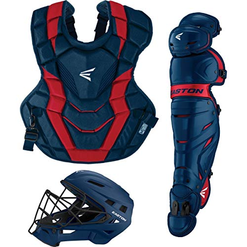 Easton | Elite X Baseball Catcher's Equipment | Box Set | NOCSAE Approved | Youth/Intermediate/Adult | Multiple Colors