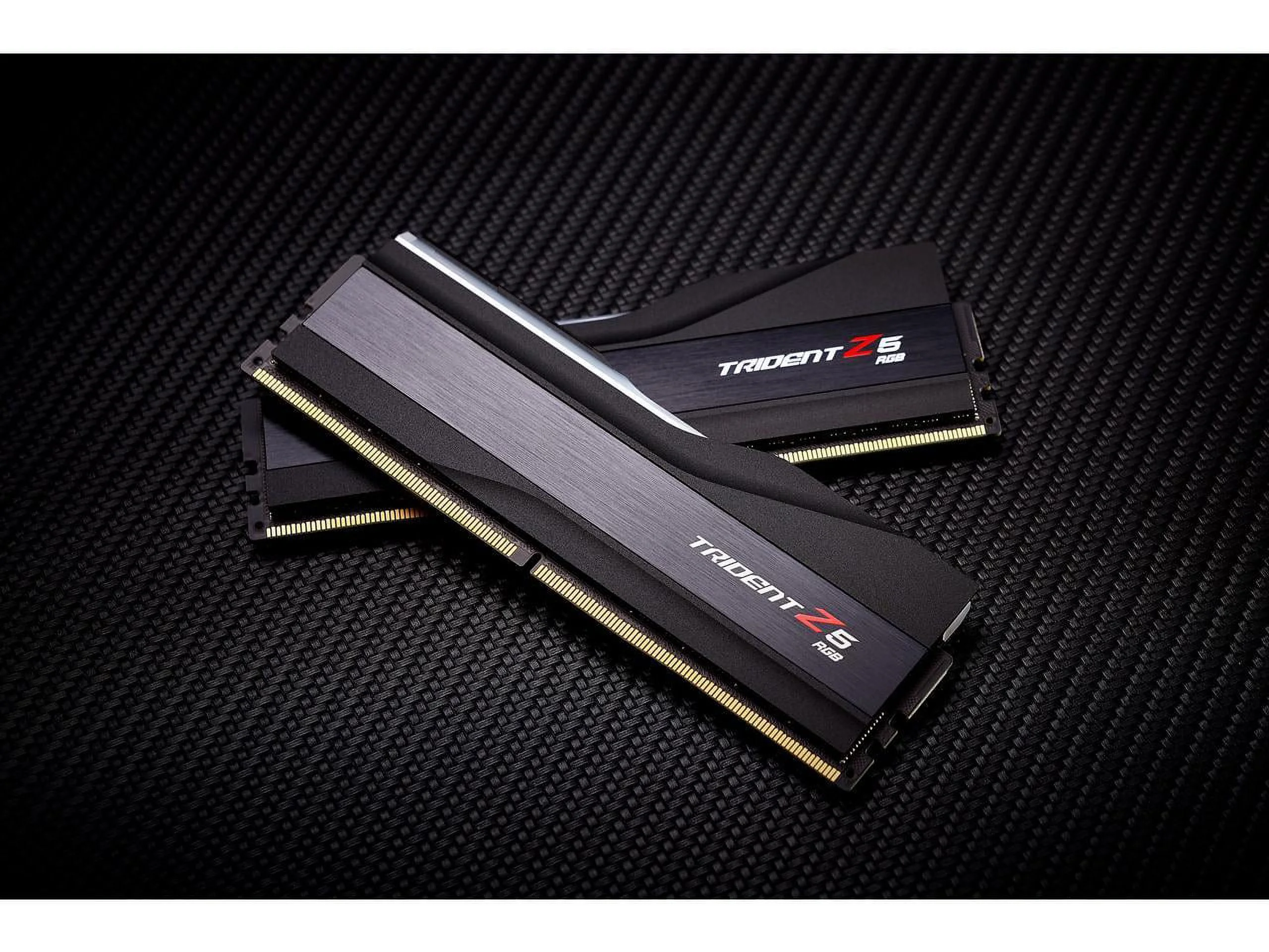 G.SKILL Trident Z5 RGB Series 64GB (2 x 32GB) 288-Pin PC RAM DDR5 6000 (PC5 48000) Desktop Memory Model F5-6000J3238G32GX2-TZ5RK