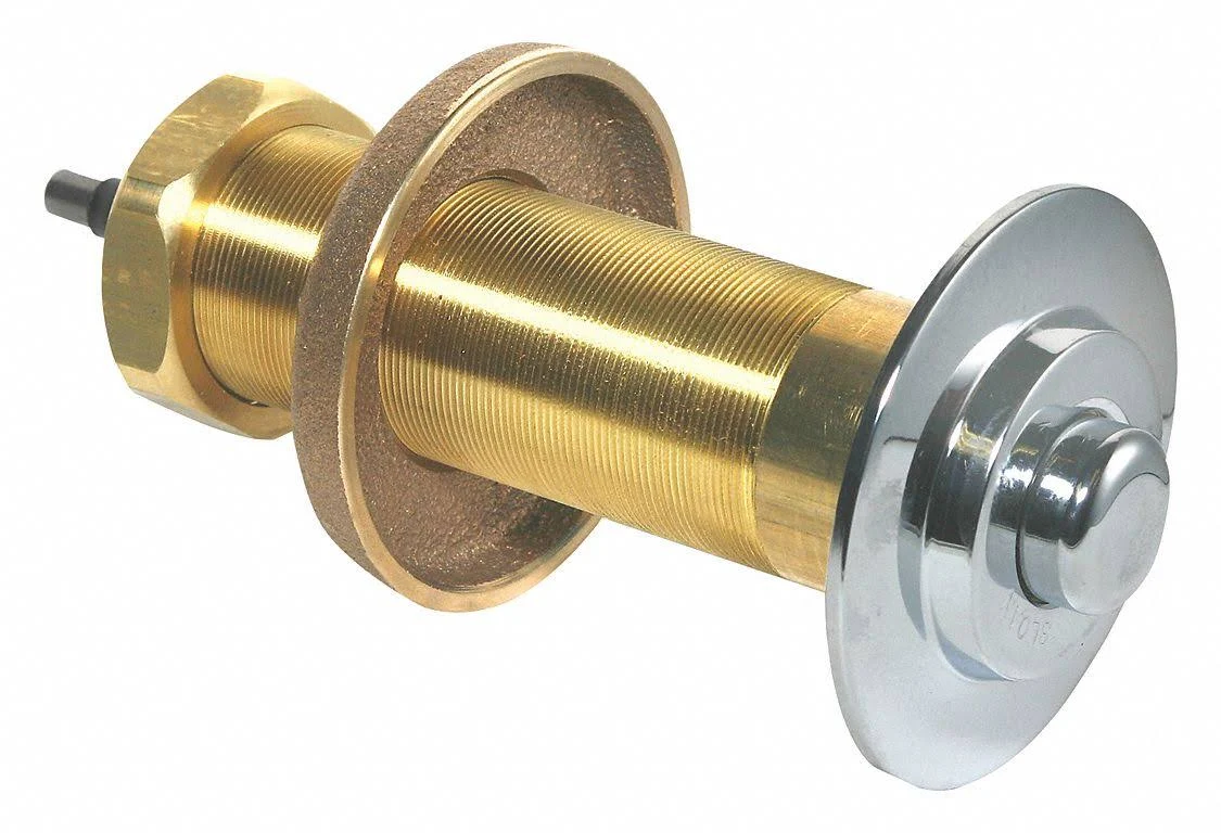 Sloan 0303087 Push Button Assembly 7-3/4in. LDIM CP