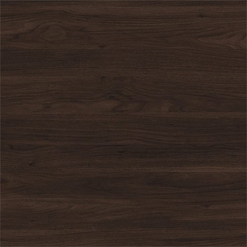 Pemberly Row 3 Drawer Mobile File Cabinet in Black Walnut - Engineered Wood