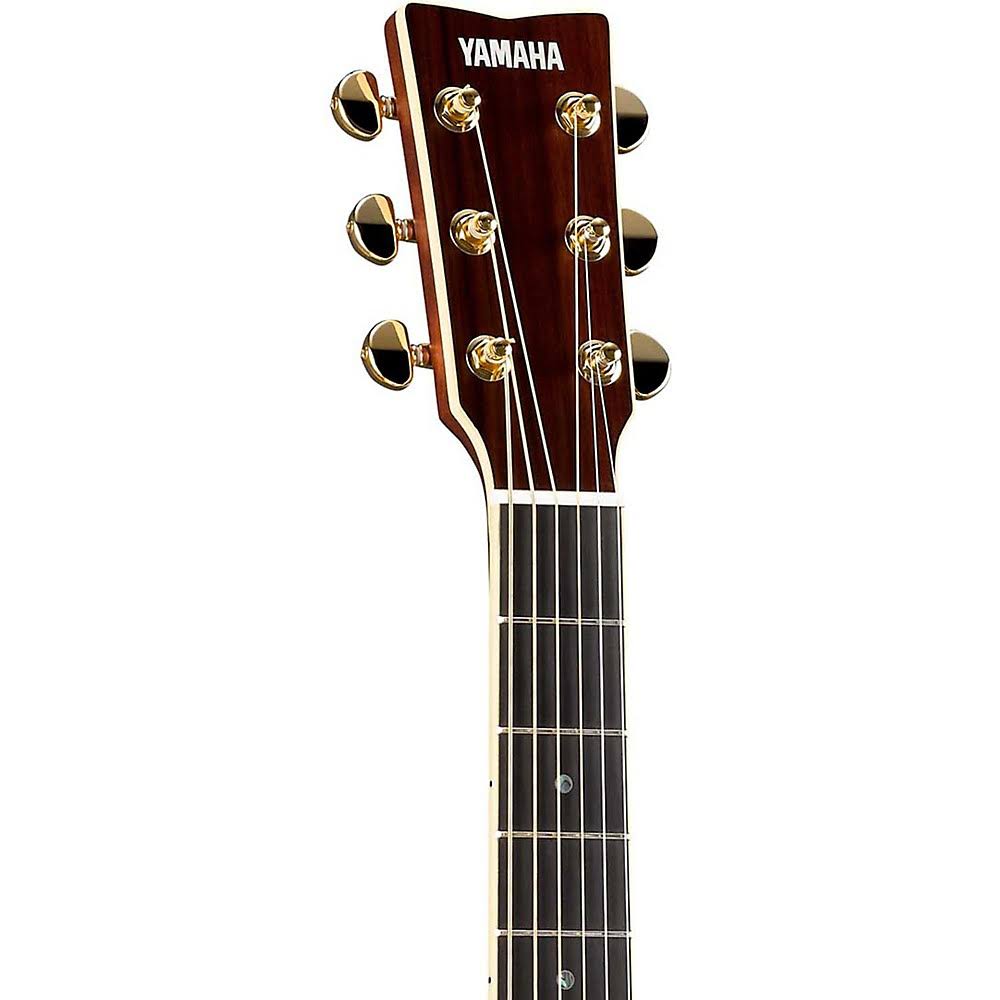 Yamaha LS TransAcoustic Jumbo Concert Acoustic-Electric Guitar Brown Sunburst 194744429354