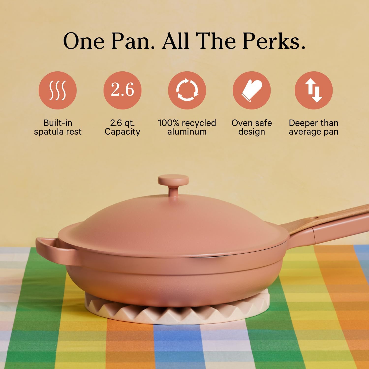 Our Place Home Cook Duo - Always Pan 2.0 & Perfect Pot Bundle | Multi-Functional Cookware Set Replaces 18 Pieces | Spice