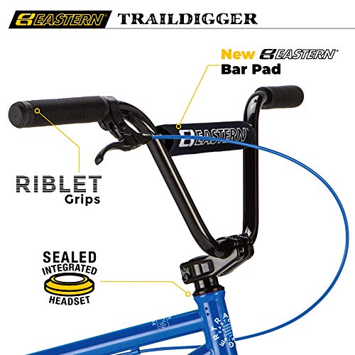 Eastern Bikes Eastern BMX Bikes - Traildigger Model 20 Inch Bike. Lightweight Freestyle Bike Designed by Professional BMX Riders at