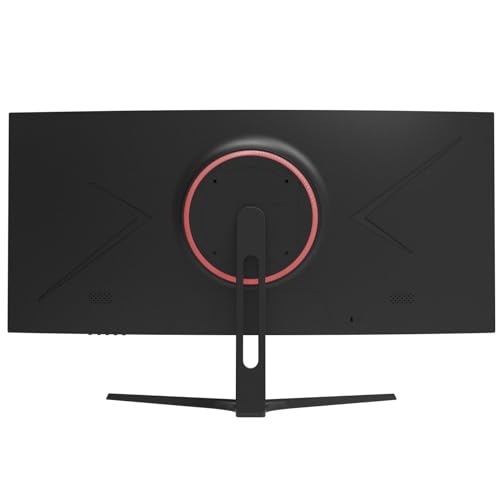CRUA 30Inch Ultrawide Curved Monitor, 21:9 WFHD(2560x1080P) VA Computer Monitor, 120% sRGB 100HZ 1500R PC Monitors Support FreeSync, Wall-Mounted, with HDMI/DP Display Port-Black