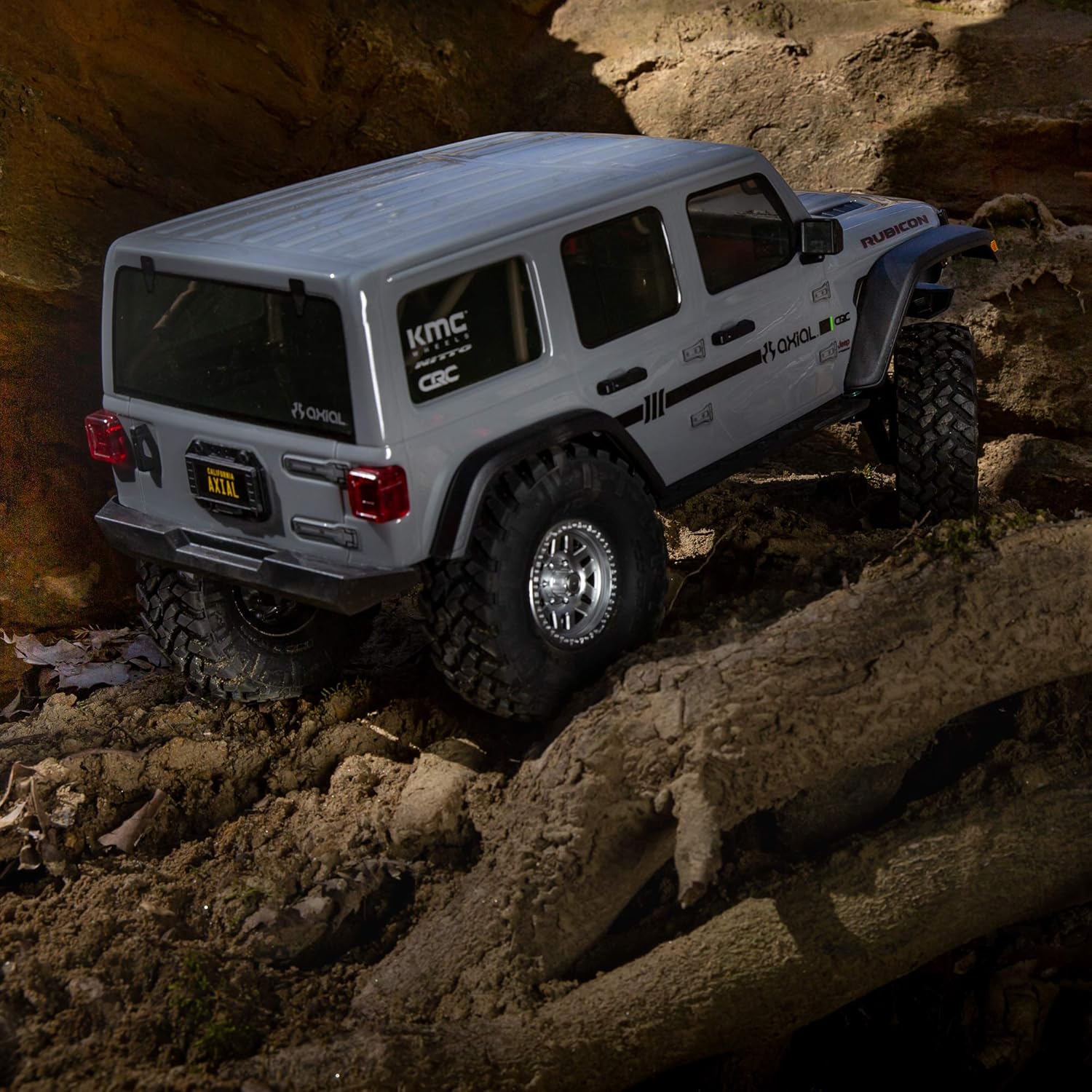 Axial RC Truck 1/10 SCX10 III Jeep JLU Wrangler with Portals RTR (Batteries and Charger Not Included), Gray, AXI03003BT1