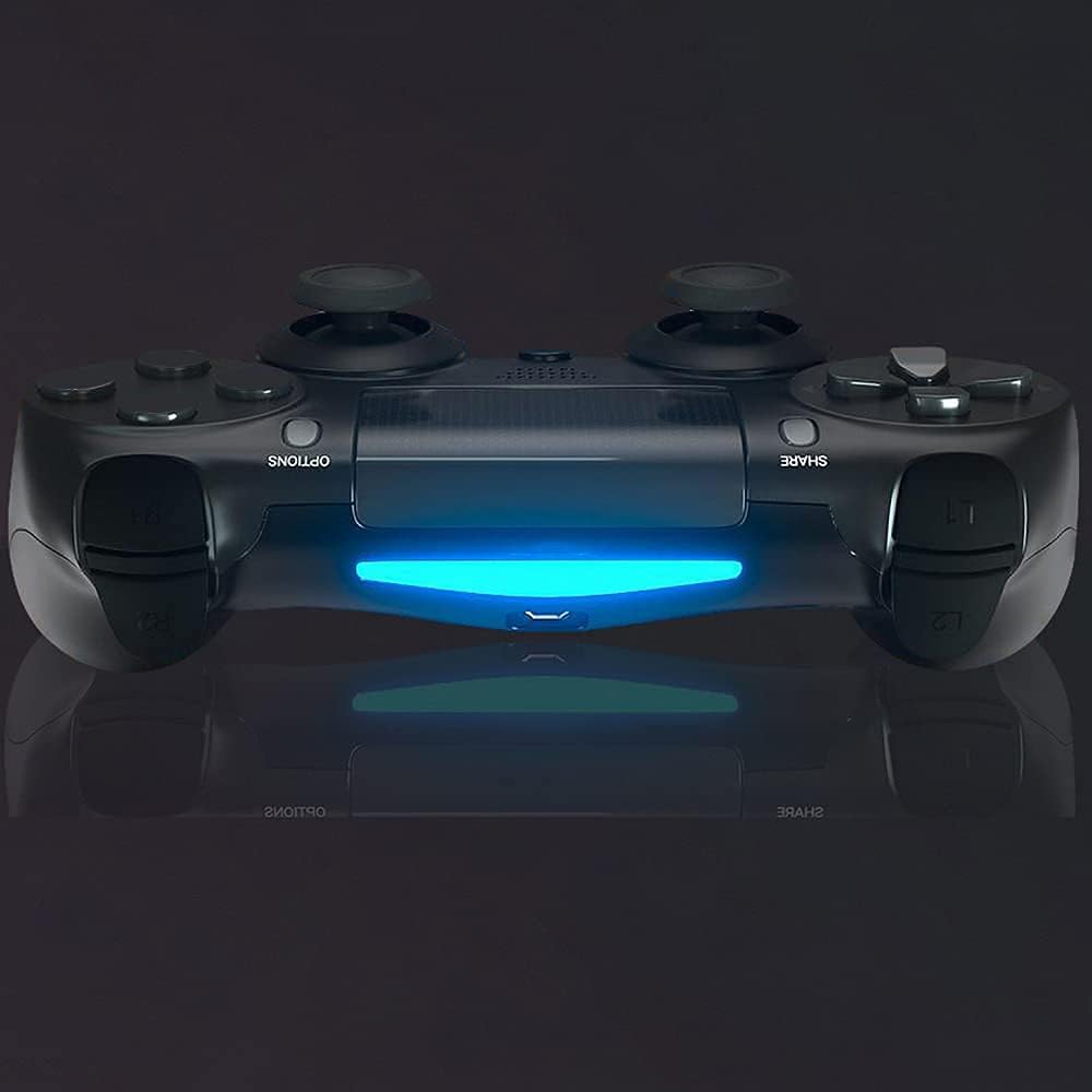 2 Pack Wireless Controller Compatible with PS4, Bluetooth Remote with 6-Axis Gyro Sensor and Audio Function Gamepad Compatible with Playstation 4/ PS4 Slim, PS4 Pro Pack of 2