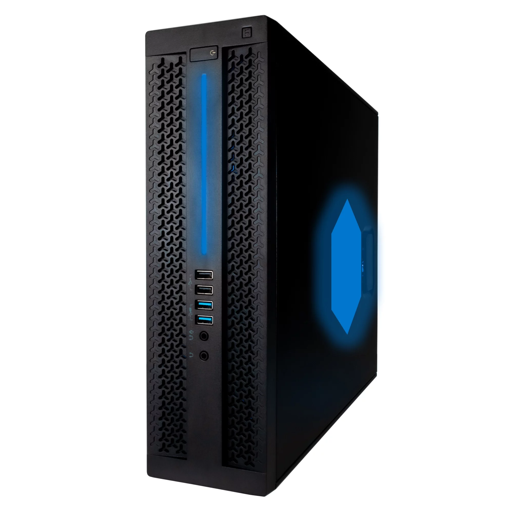 Restored ProDesk 600G1 Desktop Computer PC w/ Custom RGB Lighting, Intel Quad Core i5, 16GB DDR3 RAM, 512GB SSD, WIFI, RGB Keyboard, Mouse and Speaker Bundle, Windows 10 Pro (Refurbished)