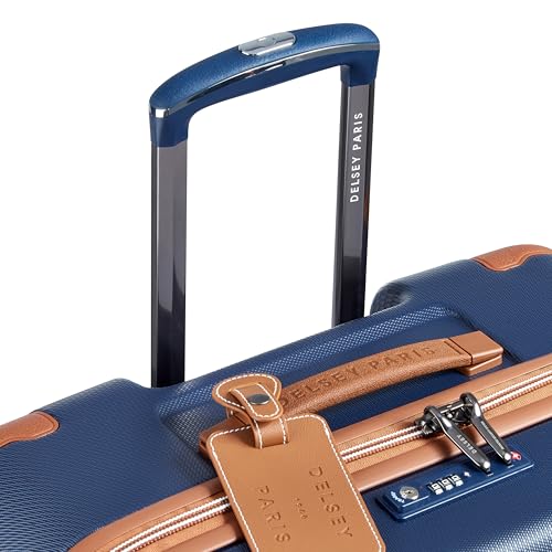 DELSEY PARIS Chatelet Air 2.0 Hardside Luggage with Spinner Wheels, Angora, Checked-Large 28 Inch