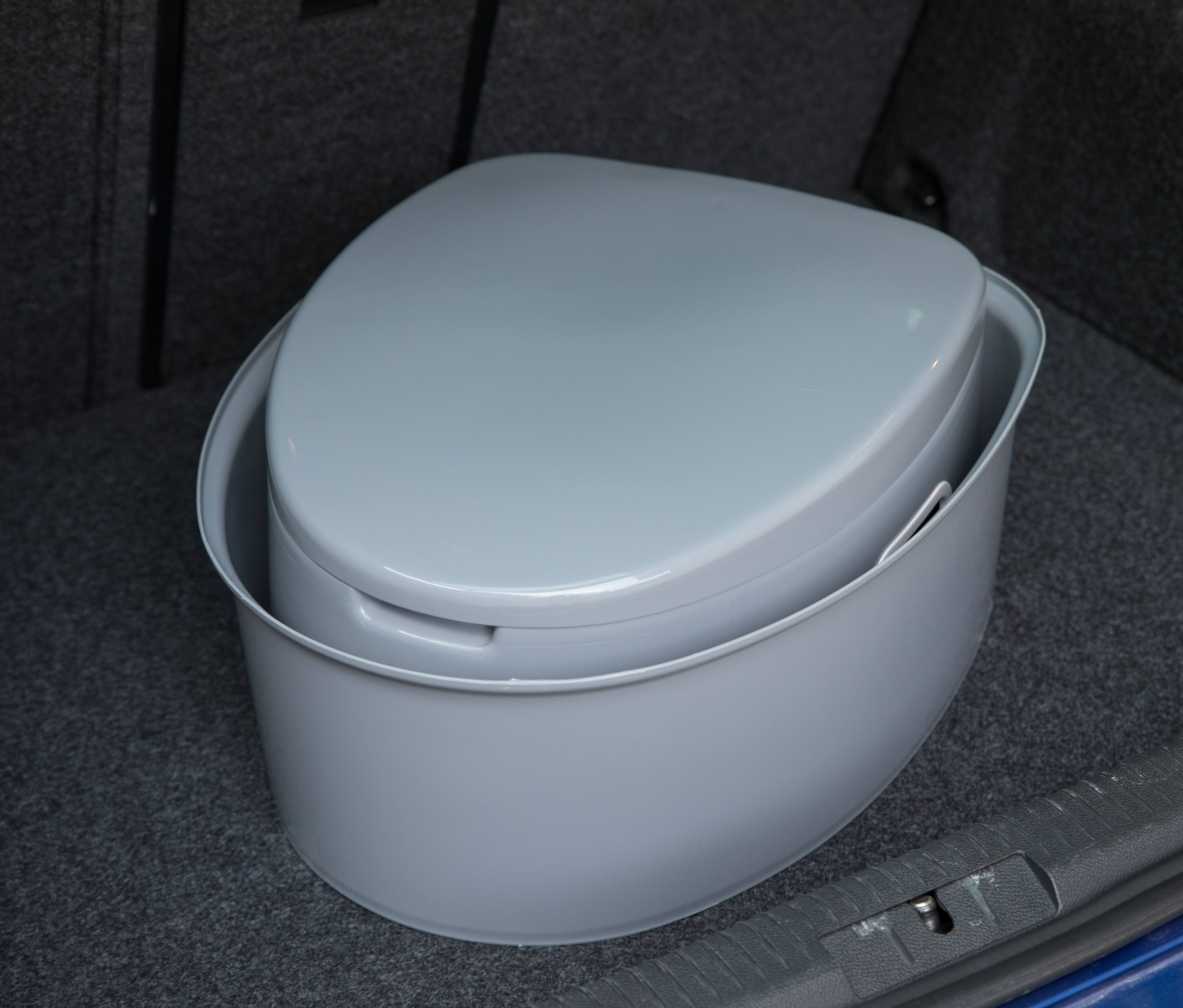 PLAYBERG Folding Portable Travel Toilet for Camping and Hiking