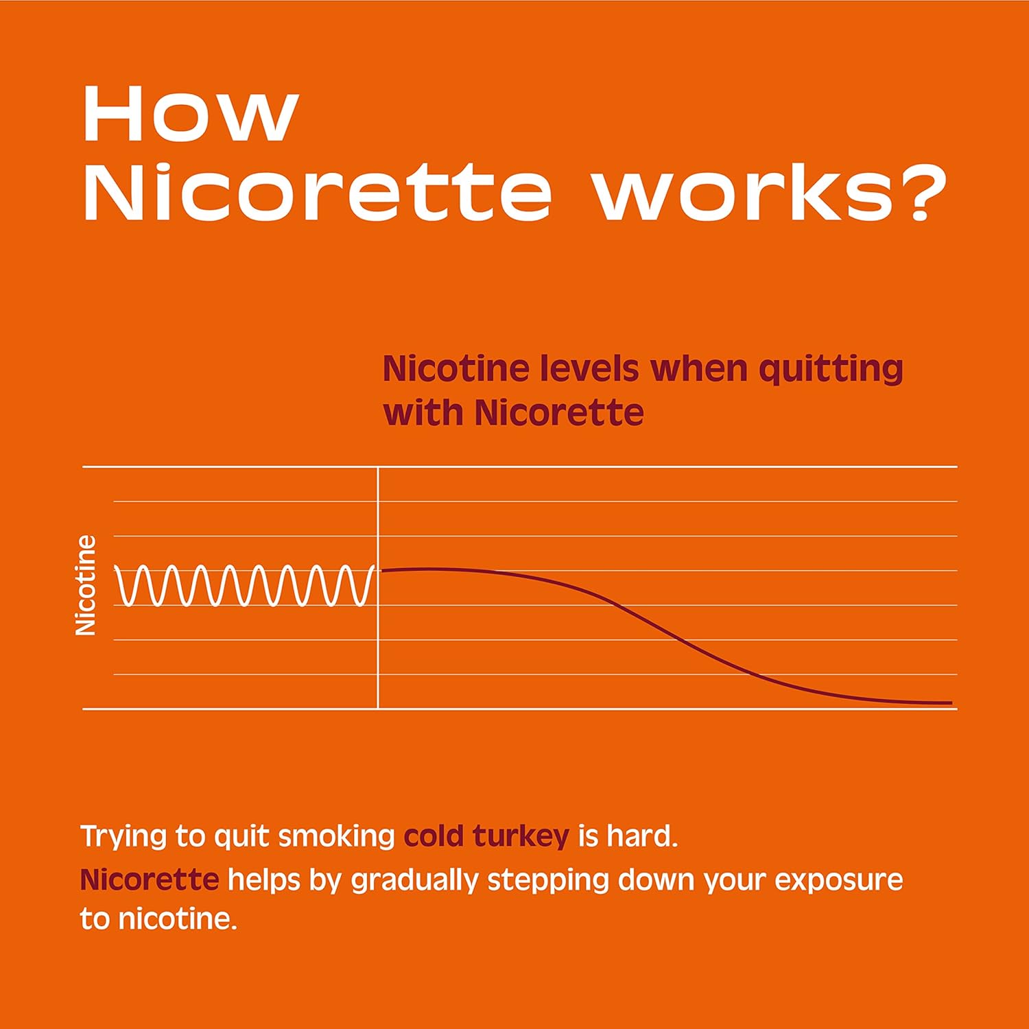 Nicorette 2 mg Nicotine Gum to Help Stop Smoking - Fruit Chill Flavored Stop Smoking Aid, 160 Count