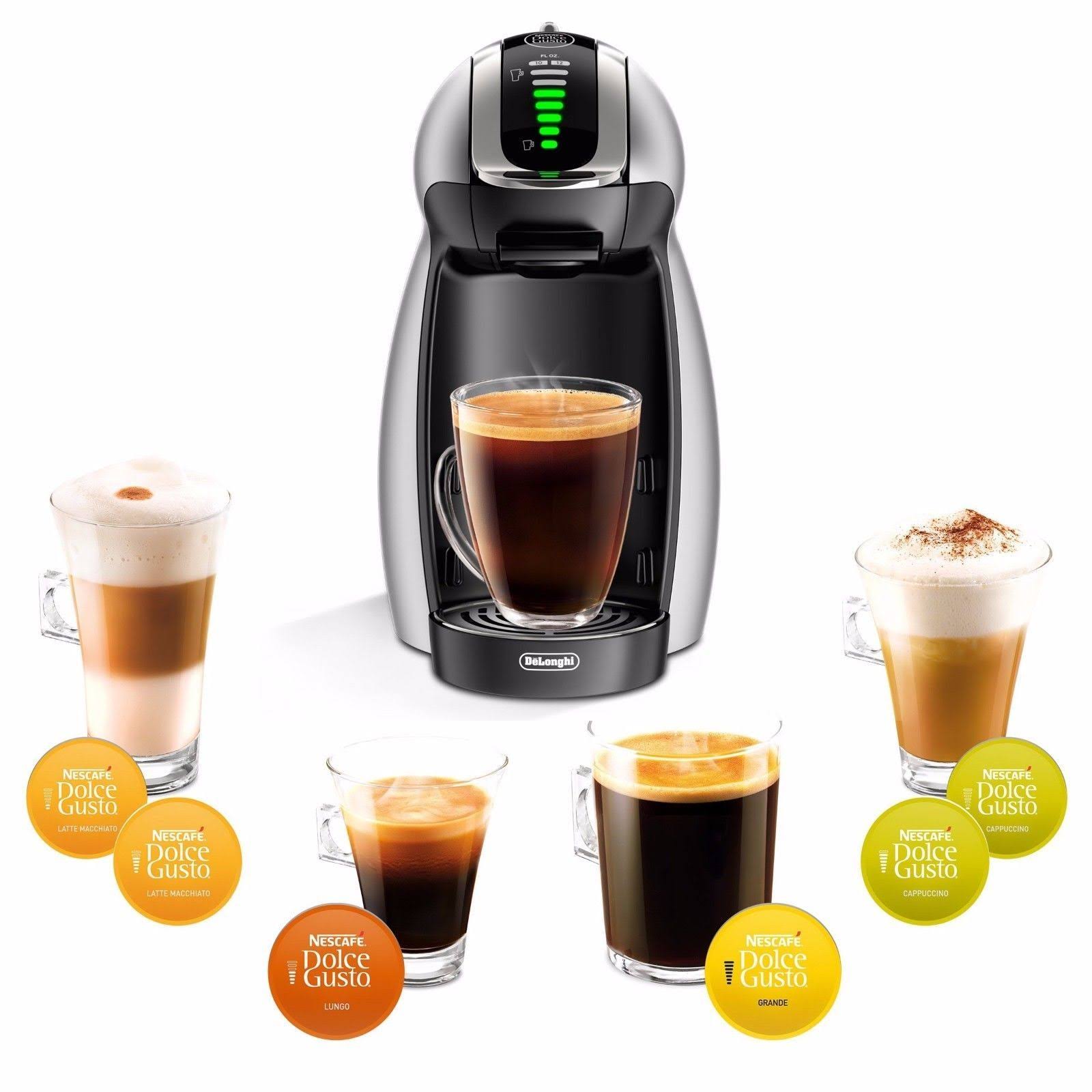 Nescafe Dolce Gusto Genio 2 Coffee, Espresso and Cappuccino Pod Machine