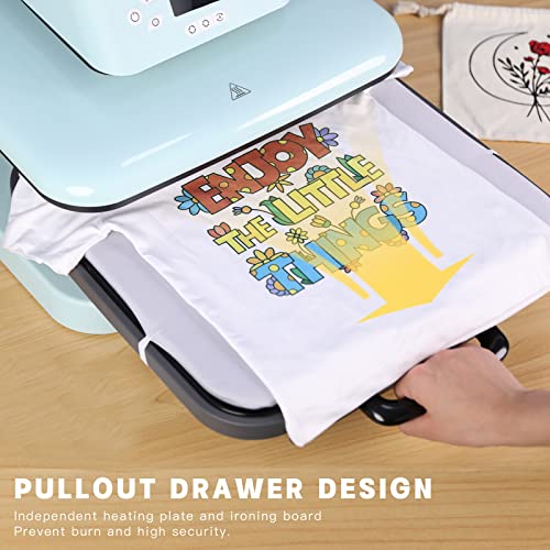HTVRONT Auto Heat Press Machine for T Shirts - 15x15 Smart T Shirt Press Machine with Auto Release - Professional Heat Press for Sublimation, Vinyl, Heat Transfer Projects