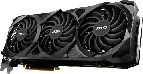 MSI Gaming GeForce RTX 3080 Ti Gaming X Trio 12G Computer Gaming Graphics Card 12GB GDRR6X 320-Bit HDMI/DP Nvlink Torx Fan 3 Ampere Architecture OC, NVIDIA GPU Video Cards for Gaming PC (Renewed)