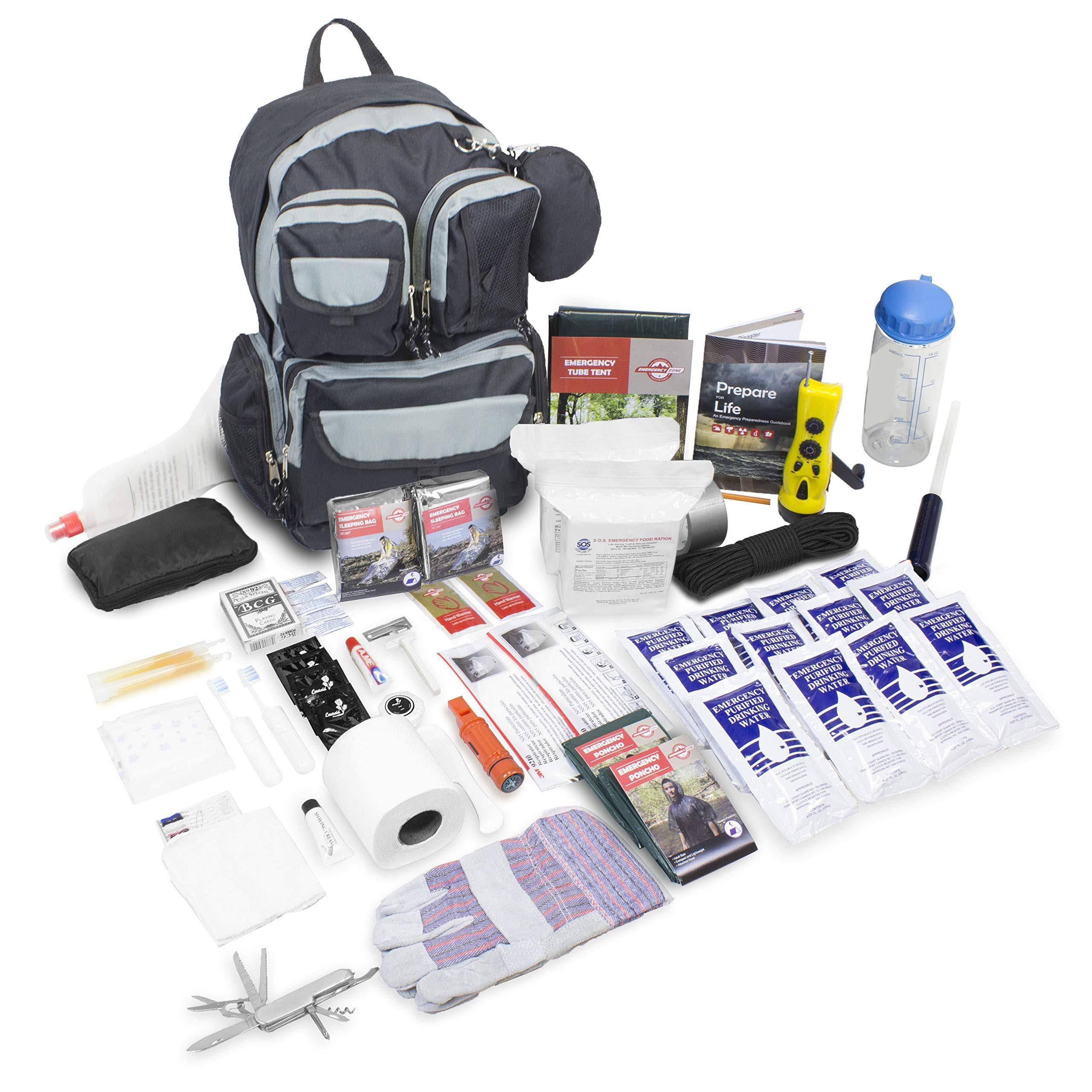 Emergency Zone 2-Person Urban Survival Bug-Out Bag