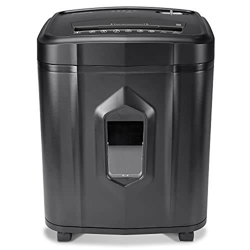 Aurora AU120MA 120-Sheet Auto Feed High Security Micro-Cut Paper Shredder / 30 Minutes (Black)