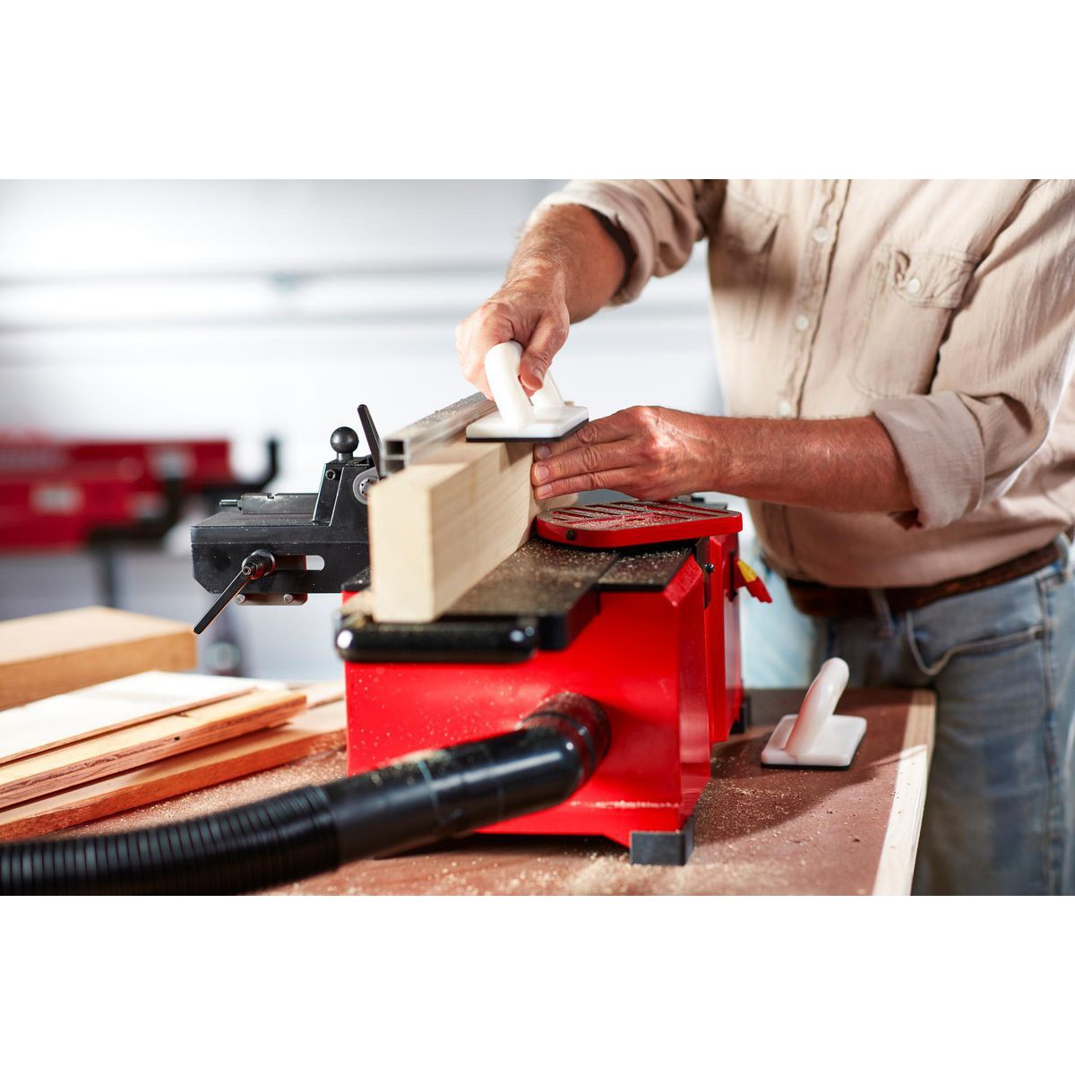 BAUER 12 Amp, 6 in. Benchtop Jointer