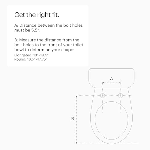 Brondell Swash SE600 Bidet Seat with Air Dryer, Stainless-Steel Nozzle, Nightlight, Deodorizer and Remote Control