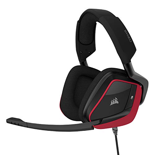 CORSAIR VOID RGB ELITE Wireless Gaming Headset – 7.1 Surround Sound – Omni-Directional Microphone – Microfiber Mesh Earpads – Up to 40ft Range – iCUE Compatible – PC, Mac, PS5, PS4 – White