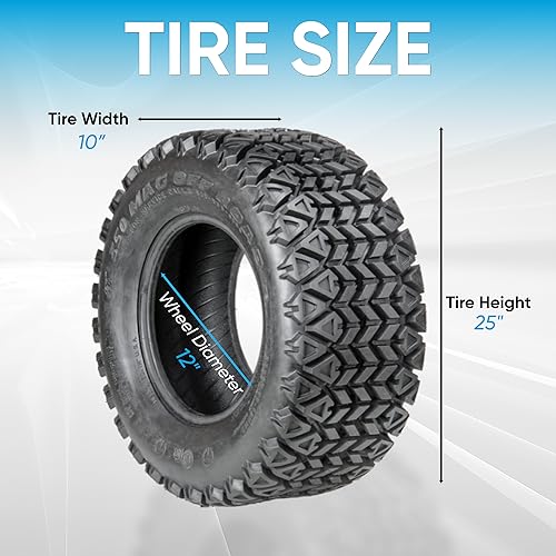 OTR 350 Mag All Terrain ATV/UTV Tire (25x10.00-12)