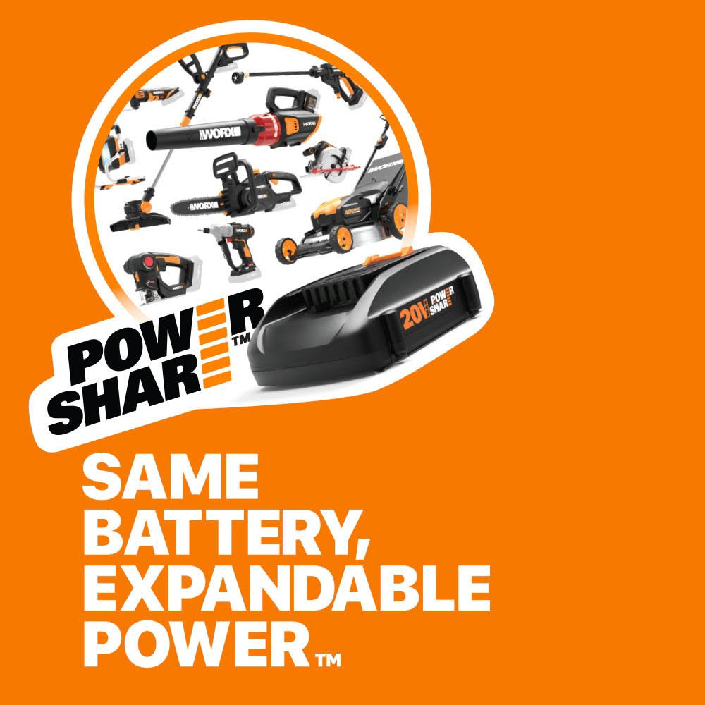 Worx 40V 13x22 Cordless Lawn Mower - Tool Only WG779.9