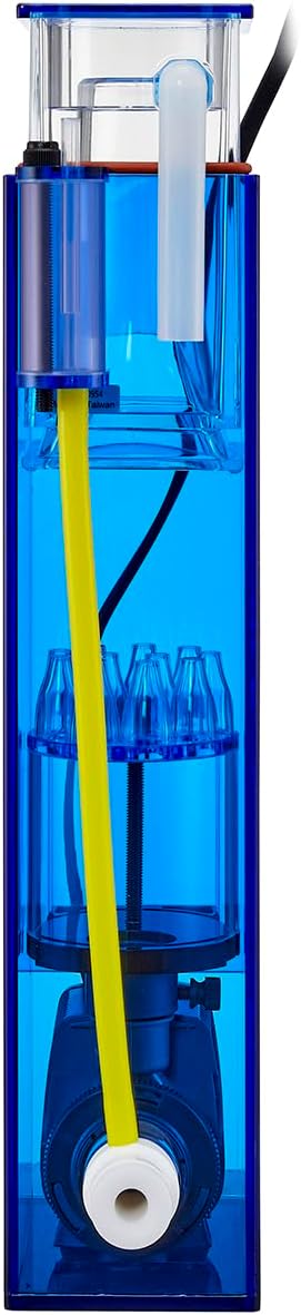 WS-1 Protein Skimmer - Efficient in-Sump Skimmer for Saltwater & Reef Aquariums, Ultra Quiet Pump, Adjustable, Compact Design, Perfect for Nano & Small Tanks