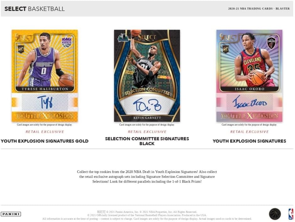 2020-21 Panini Select NBA Basketball MEGA Box