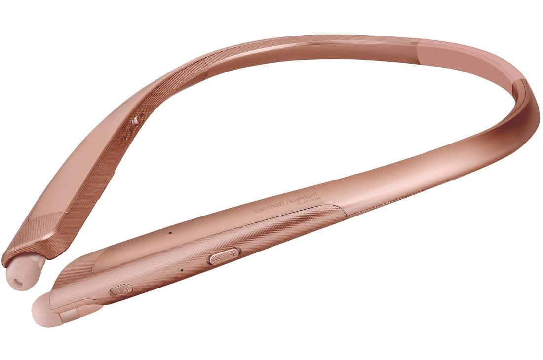 LG Hbs-1120 Tone Platinum SE Bluetooth Wireless Stereo Headset - Rose Gold