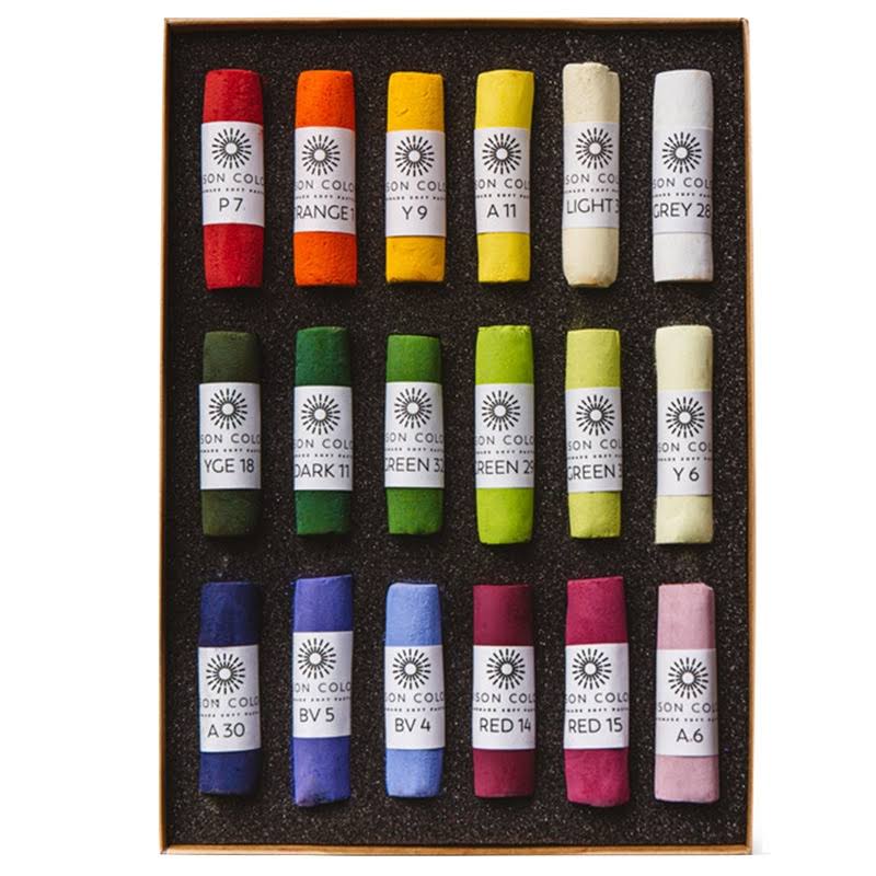 Unison Color : Soft Pastel : Set of 18 Botanical Colors